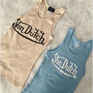 2 VON DUTCH TANK TOPS
